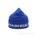 Mode veelzijdige Engelse brief logo beanie gebreide hoed
